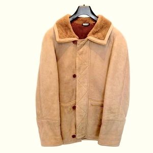 Bally SHEEPSKIN Jacket EUC NWOT Vintage